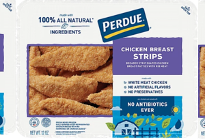 PERDUE CHICKEN BREAST STRIPS 3pk 2.25lbs