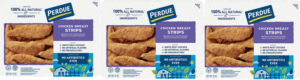 PERDUE CHICKEN BREAST STRIPS 36oz 2.25lbs @ .99 BJ'S PERDUE CHICKEN BREAST STRIPS 3pk 2.25lbs
