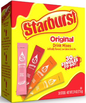 STARBURST ORIGINAL VARIETY DRINK PK 30ct