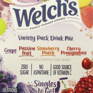 WELCH'S VARIETY PK 30ct