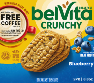BELVITA CRUNCHY BLUEBERRY 5PK