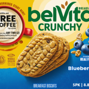 BELVITA CRUNCHY BLUEBERRY 5PK