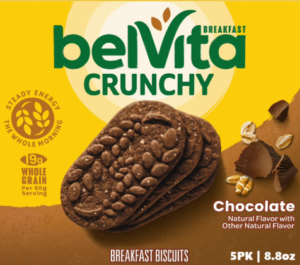 BELVITA CRUNCHY CHOCOLATE 5PK