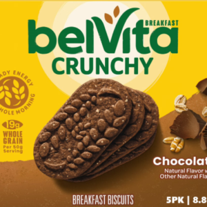BELVITA CRUNCHY CHOCOLATE 5PK