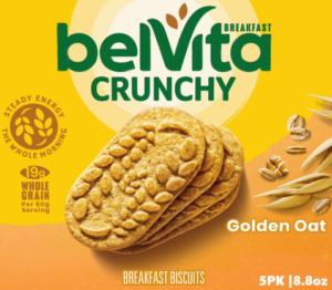 BELVITA CRUNCHY GOLDEN OAT 5PK
