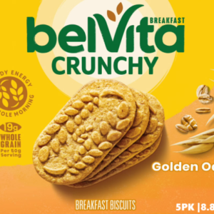 BELVITA CRUNCHY GOLDEN OAT 5PK