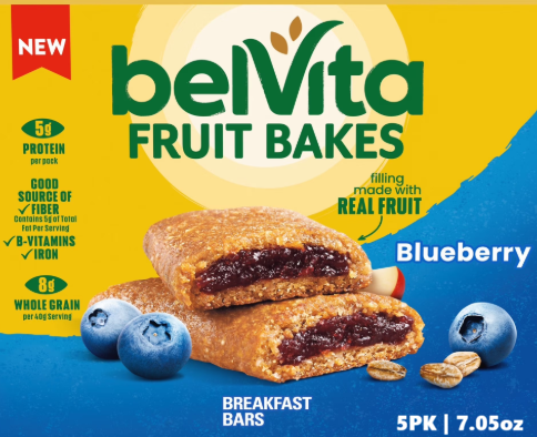 BELVITA FRUIT BAKES BLUEBERRY 5PK