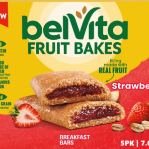 BELVITA FRUIT BAKES STRAWBERRY 5PK