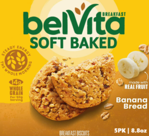 BELVITA SOFT BAKED BANANA BREAD 5PK