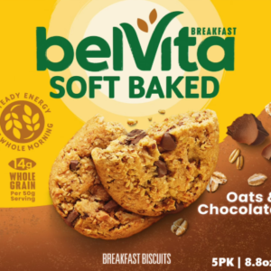 BELVITA SOFT BAKED OATS & CHOCOLATE 5PK