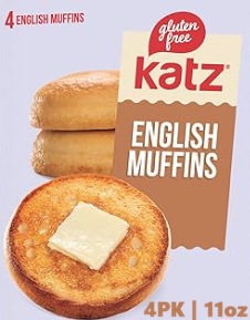 KATZ CLASSIC ENGLISH MUFFIN 4PK
