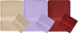 MS ALL BATH SETS MS LARGE TOWEL W. WASHCLOTH 1.37lbs