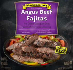 SOULES FAJITA ANGUS BEEF 1.5lbs