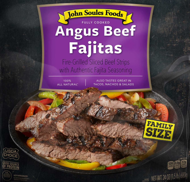 SOULES FAJITA ANGUS BEEF 1.5lbs