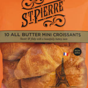 ST. PIERRE BUTTER MINI CROISSANTS 10PK