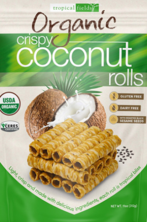TROPICAL FIELDS ORGANIC COCONUT ROLLS