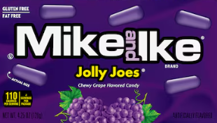 MIKE & IKE - JOLLY JOES 4.25oz BOX