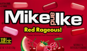 MIKE & IKE - RED RAGEOUS 4.25oz BOX