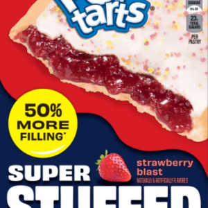 POP-TARTS FROSTED SUPER STUFFED STRAWBERRY BLAST