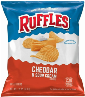 RUFFLES SOUR CREAM & CHEDDAR 1.5oz
