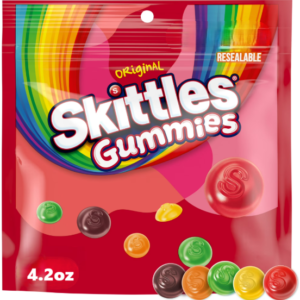 SKITTLES GUMMIES - ORIGINAL 4.2oz BAG