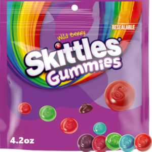 SKITTLES GUMMIES - WILDBERRY 4.2oz BAG
