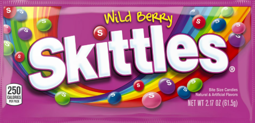 SKITTLES - WILDBERRY 2.17oz BAG
