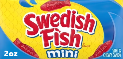 SWEDISH FISH MINI - ORIGINAL 2oz BAG