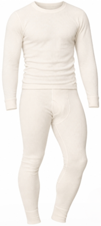 P & S 2PC. OFF-WHITE THERMALS