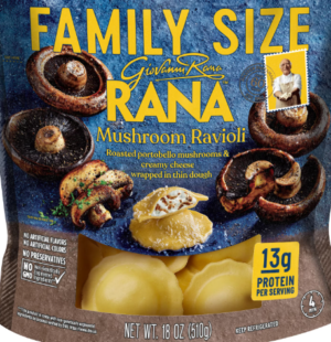 RANA MUSHROOM RAVIOLI 1.2LBS