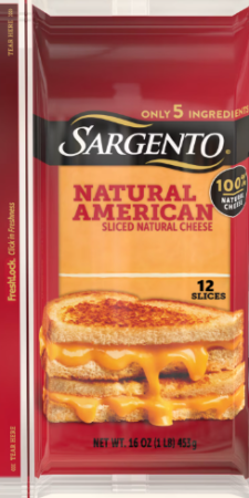 SARGENTO AMERICAN CHEESE SLICES