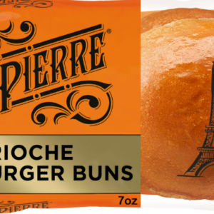 ST. PIERRE BRIOCHE BURGER BUNS 4PK