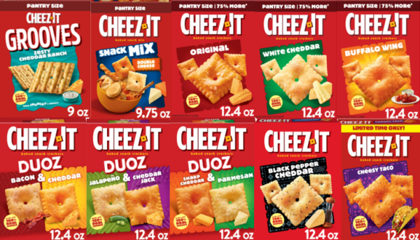 CHEEZ-IT BUNDLE 2 FOR $12