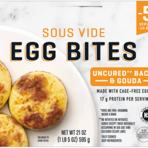 KL EGG BITES - BACON & GOUDA 10PK 1.5LBS