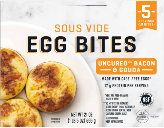 KL EGG BITES - BACON & GOUDA 10PK 1.5LBS