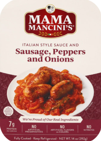 MAMA MANCINI'S SAUSAGE, PEPPERS & ONIONS