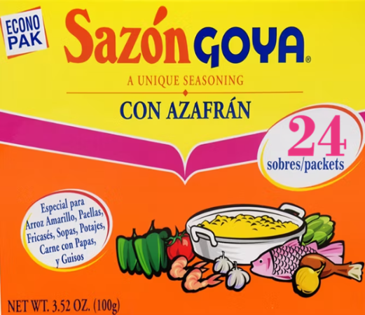 SAZóN GOYA W. AZAFRAN 24PK