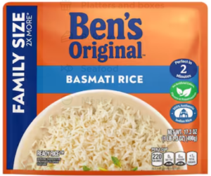 BEN'S ORIGINAL READY RICE BASMATI FAMILY SIZE 1.08lbs