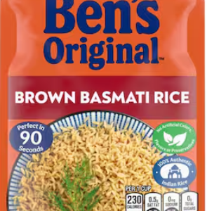 BEN'S ORIGINAL READY RICE BROWN BASMATI