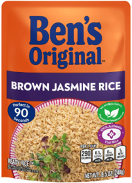 BEN'S ORIGINAL READY RICE BROWN JASMINE