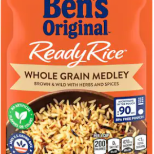 BEN'S ORIGINAL READY RICE WHOLE GRAIN MEDLEY