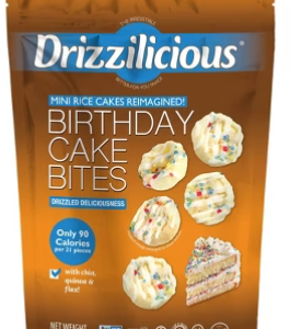 DRIZZILICIOUS BIRTHDAY CAKE BITES