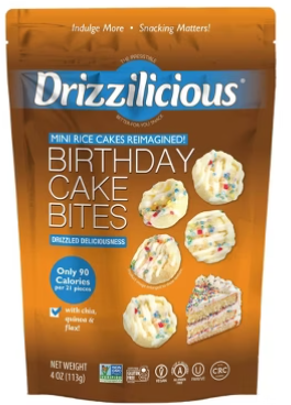 DRIZZILICIOUS BIRTHDAY CAKE BITES