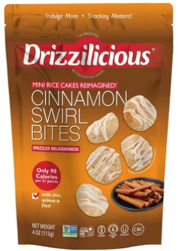 DRIZZILICIOUS CINNAMON SWIRL BITES