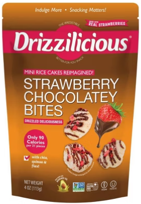 DRIZZILICIOUS STRAWBERRY CHOCOLATELY BITES
