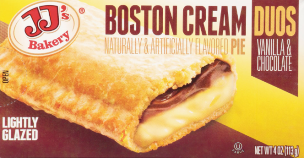 JJ'S BAKERY GLAZED BOSTON CREAM PIE 4oz