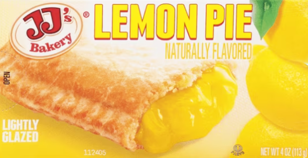 JJ'S BAKERY GLAZED LEMON PIE 4oz