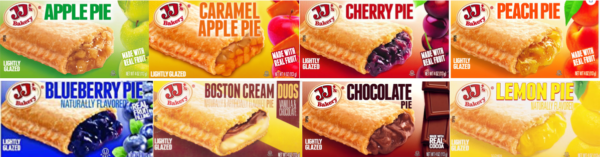 JJ'S FULL SIZE PIES BUNDLE PICK ANY 5 FOR $15