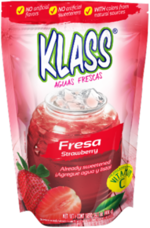 KLASS STRAWBERRY DRINK MIX