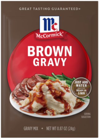McCORMICK BROWN GRAVY